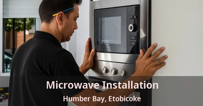 Microwave Installation Humber Bay, Etobicoke - ON