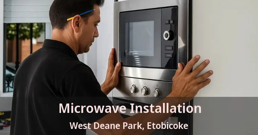 Microwave Installation West Deane Park, Etobicoke - ON